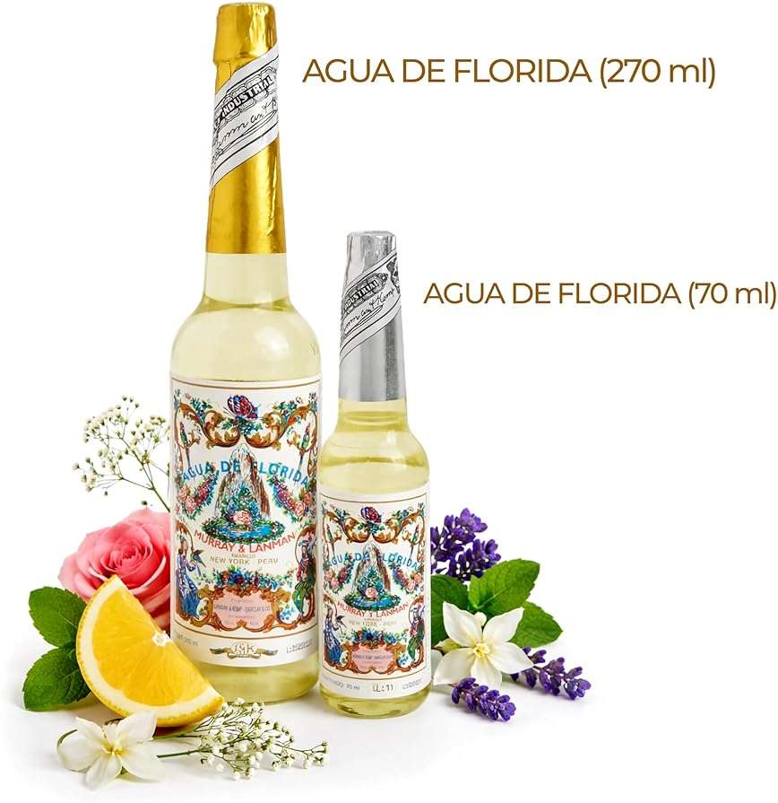 Murray & Lanman Peru Agua de Florida 270 ml Bundle with 70 ml Travel Size (2 Items) - Image 6