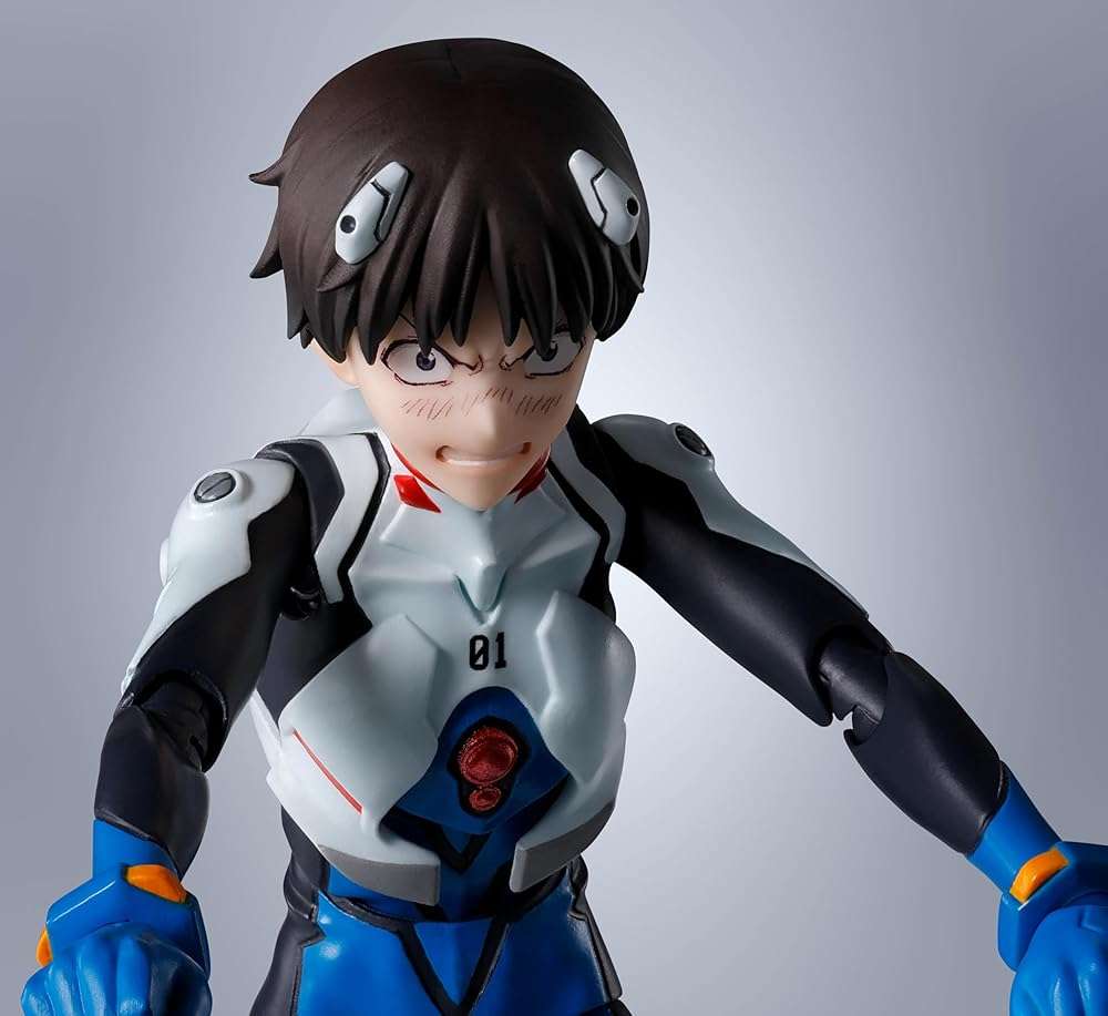 TAMASHII NATIONS - Neon Genesis Evangelion - Shinji Ikari, S.H.Figuarts Action Figure - Image 5