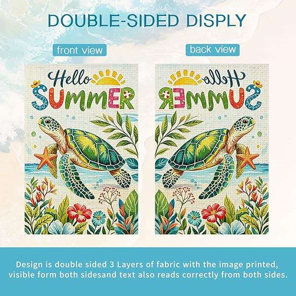 Seasonal Garden Flags Set of 4 Double Sided 12x18 Inch,Small Yard Flags for Outside, Spring Summer Fall Winter & Holiday Outdoor Decor, Halloween Christmas Decorations for All Seasons - Image 11