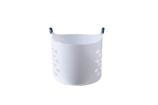 Rubbermaid 1.5 Bushel Capacity Durable Versatile Flex N Carry Portable Flexible Laundry Basket With Convenient Carrying Handles, White, Organization and Storage for Laundry/Garage/Home - Image 5