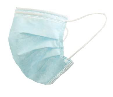 TAIJI Medical Supplies TMS Consumer Series 3-Layer Face Mask, F3502 Tested 96%, Disposable, Single-Use, 50-Count, Made in USA, Breathable, Soft, Hypoallergenic, Premium Meltblown, Latex-free