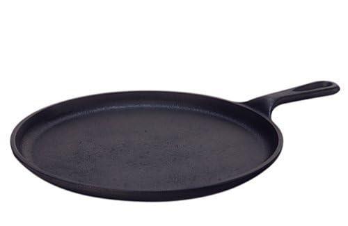 Lodge L9OG3 Cast Iron Round Griddle, Pre-Seasoned, 10.5-inch - Made in USA, Compatible with Stovetop, Oven, Grill & Campfire - Image 4