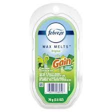 Febreze Original Gain Wax Melts, 3 Packs of 6 Wax Melt Warmer Cubes per Pack, Each pack is 2.5 OZ of Air Freshener - Image 3
