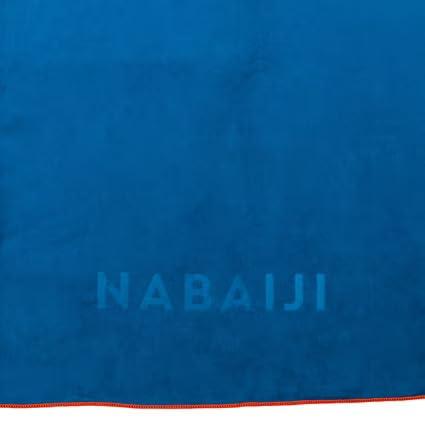 Nabaiji Microfibre Towel Size L+ 85 x 160 cm - Dark Blue, Large Plus Size - Image 4