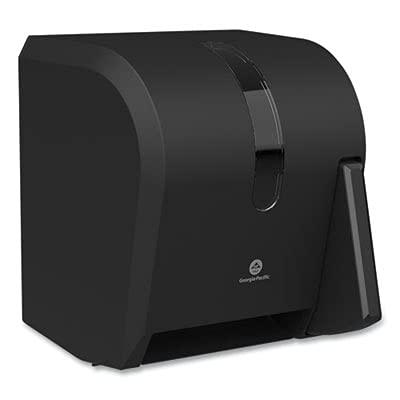 Georgia-Pacific Push Paddle Roll Paper Towel Dispenser by GP PRO, 54338A, Black - Image 2