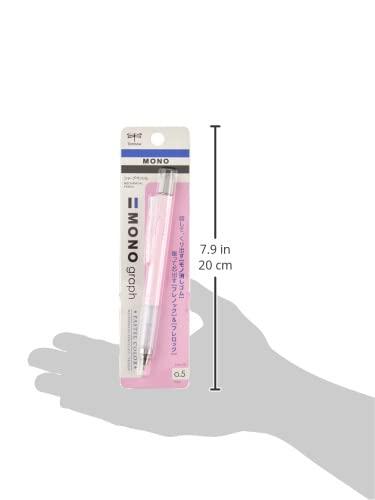 Tombow Mechanical Pencil, Monograph Pastel Color 0.5mm, Sakura Pink (DPA-136E) - Image 2