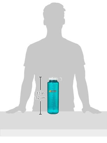 Nalgene Sustain Tritan BPA-Free Water Bottle Made with Material Derived from 50% Plastic Waste (using ISCC certified mass balance), 48 OZ, Wide Mouth, Trout - Image 3