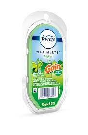 Febreze Original Gain Wax Melts, 3 Packs of 6 Wax Melt Warmer Cubes per Pack, Each pack is 2.5 OZ of Air Freshener - Image 2