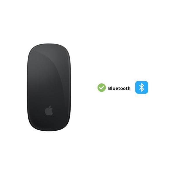 Apple Magic Mouse - Black Multi-Touch Surface ​​​​​​​ - Image 3