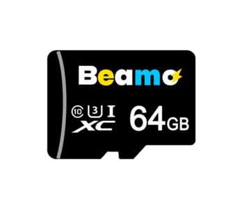 Beamo Preloaded 64 Bit 64GB Raspberry Pi OS U3 Class 10 MicroSD Card Compatible with All Raspberry Pi Series 5, 500, 400, 4B, 3B, 3B+, 3A+, Zero 2 W, CM, Great for Easy Raspberry Pi OS Setup