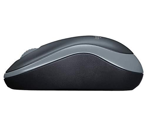 Wireless Mouse - Logitech M185 Wireless Mouse,Black Red - Image 4