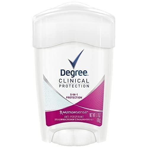 Degree Clinical Protection Antiperspirant Deodorant 72-Hour Sweat & Odor Protection 5-in-1 Antiperspirant for Women 1.7 oz - Image 3