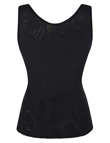 Evanhome Women's Waist Trainer Cincher Underbust Corset Vest Steel Boned Hourglass Body Shaper With Hooks S-4XL - Image 2