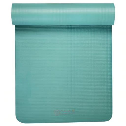 Gaiam Essentials Thick Yoga Mat Fitness & Exercise Mat with Easy-Cinch Yoga Mat Carrier Strap, 72"L x 24"W x 2/5 Inch Thick - Image 12
