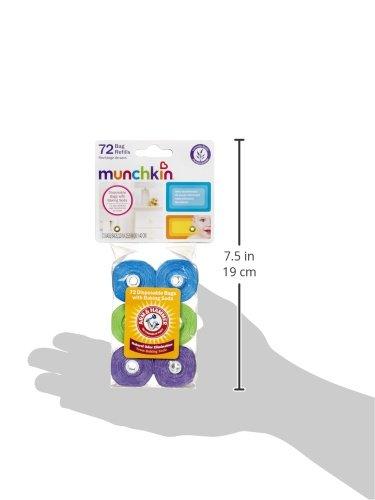 Munchkin® Arm and Hammer Diaper Bag Refills, 6 Pack, 72 Bags - Image 3