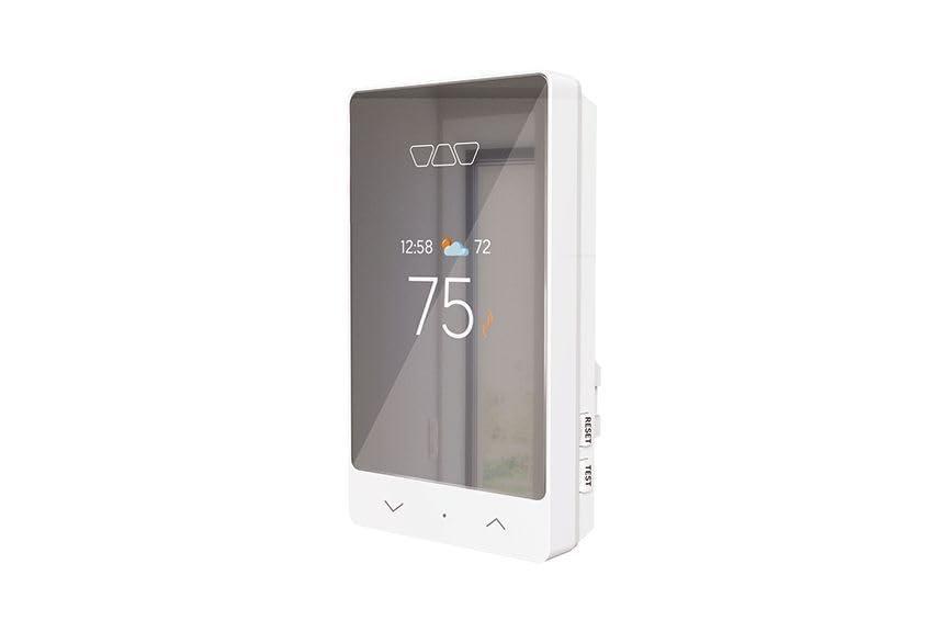 Schluter Ditra-Heat-E-RS1 Smart Thermostat with Floor Sensors, Energy Tracking, GFCI Protected - Ideal for Home Floor Heating - Mirror-Finish, App Control, Voice Assistant Compatible - DHERT105/BW - Image 3