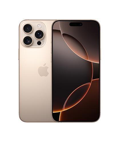 Apple iPhone 16 Pro, US Version, 256GB, Desert Titanium - Unlocked (Renewed Premium) - Image 1