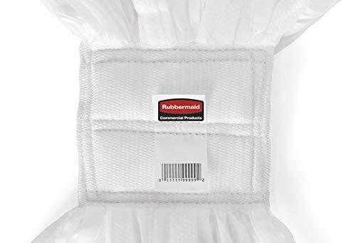 Rubbermaid Commercial Medium Disposable Mop, 5 Inch Headband, Janitorial Cleaning Supplies and Equipment for Mopping/Cleaning - Image 3