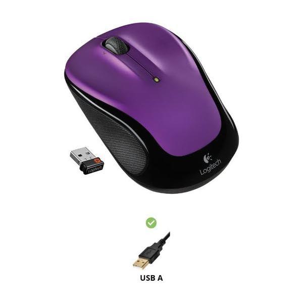 Logitech Wireless Mouse M325 with Designed-for-Web Scrolling - Vivid Violet (910-003120) - Image 2
