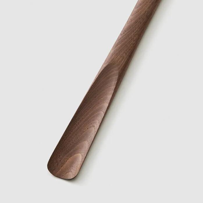 SASAKI Comfy Shoehorn 28.3 Inch with Stand, Long Handle, Wooden Shoehorn, Made in Japan, Shoehorn, Brown Color,Walnut Wood - Image 4