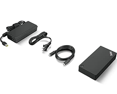 Lenovo ThinkPad USB Type-C Dock Gen 2 with 4K (40AY0090US) + ZoomSpeed HDMI Cable (with Ethernet) + ZoomSpeed DisplayPort Cable + Starter Bundle - Image 7