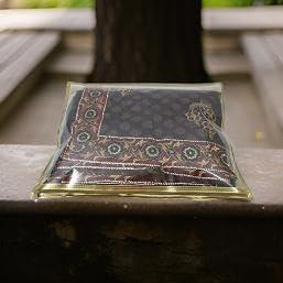 Transparent Saree Covers/Bags with Stainless Steel Zipper Lock, Suitable for Single Saree Pack (10) - Image 3