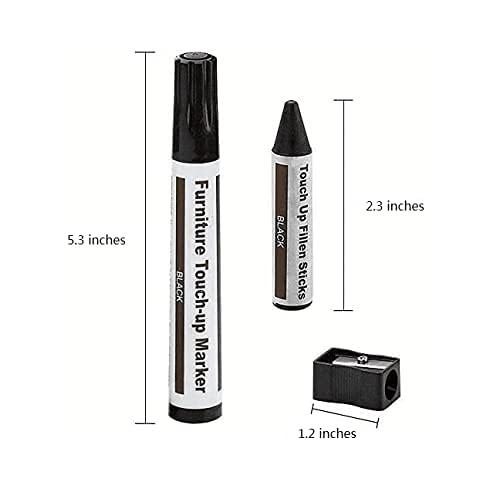 DAIXISM Furniture Repair Kit Wood Markers Wax Sticks, for Stains, Scratches, Wood Floors, Tables, Desks, Carpenters, Bedposts, Touch Ups, and Cover Ups (21) - Image 2