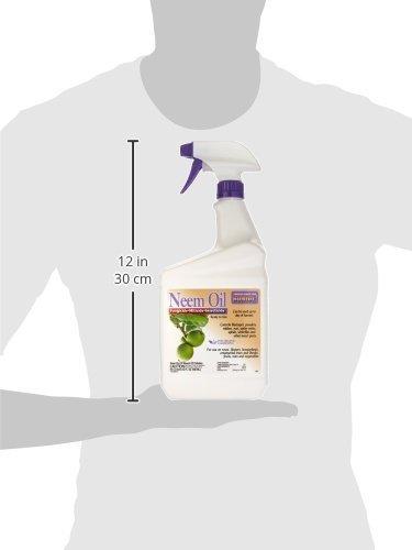 Bonide Captain Jack's Neem Oil, 32 oz Ready-to-Use Spray, Multi-Purpose Fungicide, Insecticide and Miticide for Organic Gardening - Image 3