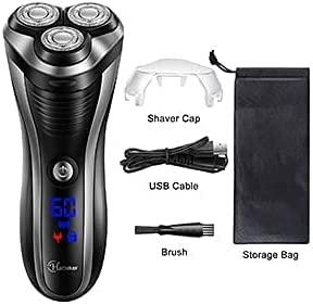 Hatteker Electric Shaver Rotary Razor Men Cordless Beard Trimmer Pop-Trimmer Waterproof - Image 8