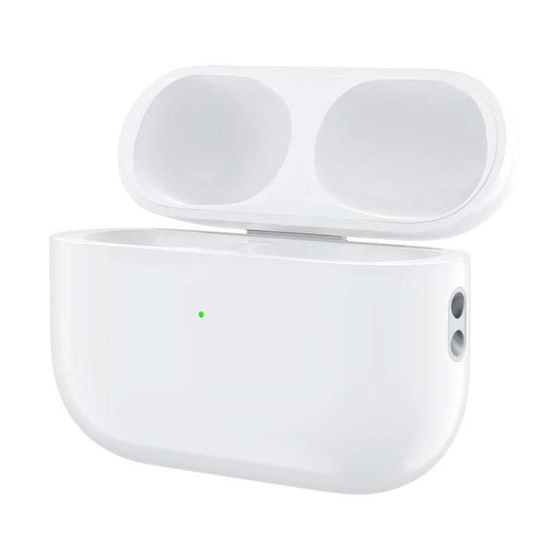 Huunad Charging Case Compatible with Airpods Pro 1st 2nd Generation, Chrging Case Replacement with Sync Button and Built-in 660 mAH Battery (White)