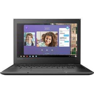 Lenovo 100e 81ER000BUS 11.6" HD Chromebook, Intel Dual-Core Celeron N3350 1.1 GHz up to 2.4 GHz, 4GB RAM, 16GB SSD, Bluetooth, USB Type C, 802.11ac, Webcam, Chrome OS (Renewed) - Image 2