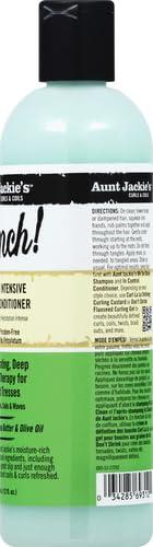 Aunt Jackie's Curls and Coils Quench Moisture Intensive Leave-In Hair Conditioner for Natural Curls, Coils and Waves, Enriched with Shea Butter, 12 oz - Image 16