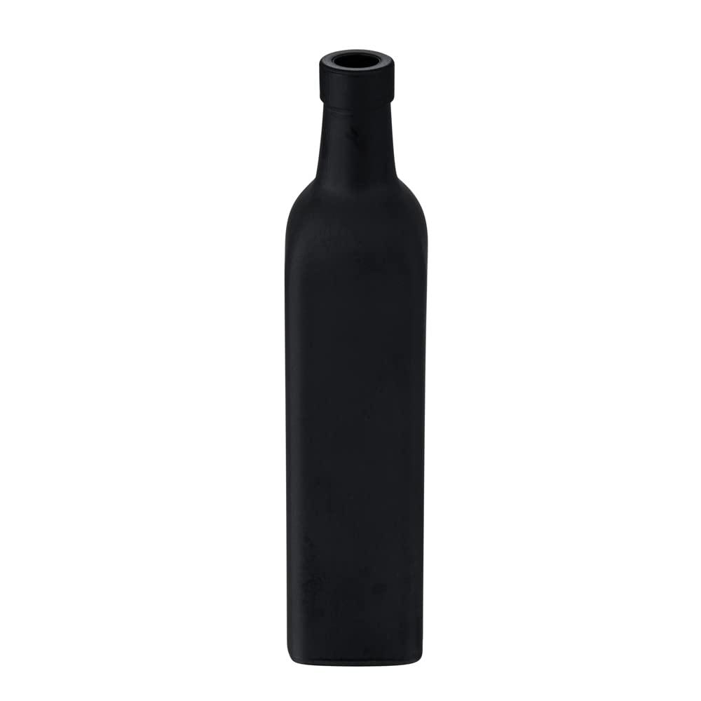 Restaurantware RW Base 16.9 Ounce Olive Oil Dispenser 1 Kitchen Oil Dispenser Bottle - With Stainless Steel Pourer Non-Leaking Black Glass Olive Oil Pourer For Cooking Or Salad Dressings - Image 10