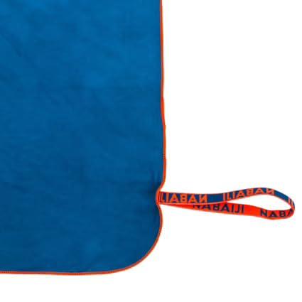Nabaiji Microfibre Towel Size L+ 85 x 160 cm - Dark Blue, Large Plus Size - Image 3