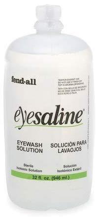Fendall Eyesaline Eyewash Saline Solution Bottle Refill, 32 oz (2 Pack) - Image 2