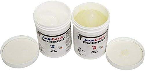 LamLock RocketGel - 25 Minute Stone Epoxy for Granite, Quartz, Marble, Tile - Easily Fix Chips, Fill Cracks, Repair Defects and Restore Countertops and Tile - Image 2