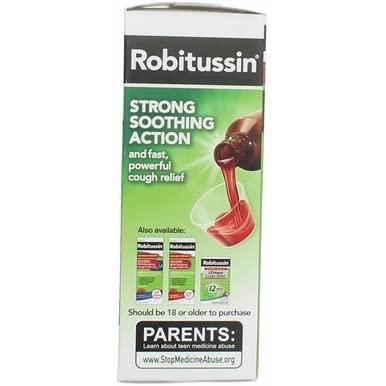 Robitussin Adult Cough+Chest Congestion DM Liquid Maximum Strength - 4 oz, Pack of 5 - Image 9