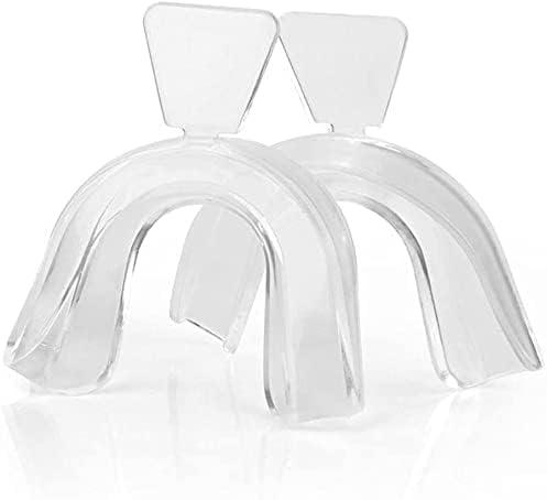 4Pcs Transparent Mouth Guard Silicone Grinding Guard Teeth Whitening Tray Sleeping Gum Shield for Sports Bruxism Bite Guard Easy to Use,Teeth Grinding Guards, Health and Household, Oral Pain Relief - Image 3