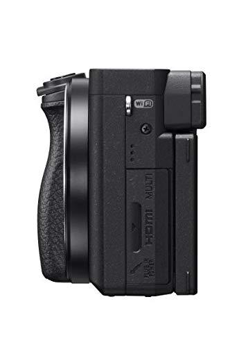Sony Alpha a6400 Mirrorless Camera: Compact APS-C Interchangeable Lens Digital Camera with Real-Time Eye Auto Focus, 4K Video, Flip Screen & 16-50mm Lens - E Mount Compatible - ILCE-6400L/B, Black - Image 7