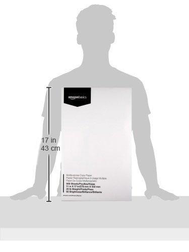 Amazon Basics 92 Bright Multipurpose Copy Paper, 11 x 17 Inches, Pack of 5, 2500 Count, White - Image 8