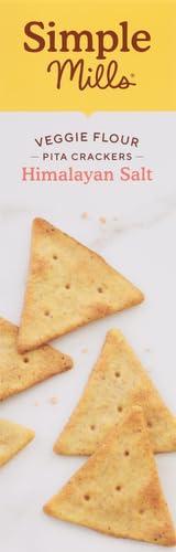 Simple Mills Veggie Pita Crackers, Himalayan Salt - Gluten Free, Vegan, Healthy Snacks, Paleo Friendly, 4.25 Ounce (Pack of 1) - Image 11
