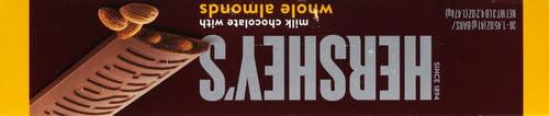 HERSHEY'S Milk Chocolate with Whole Almonds Candy Bars, 1.45 oz (36 Count) - Image 13