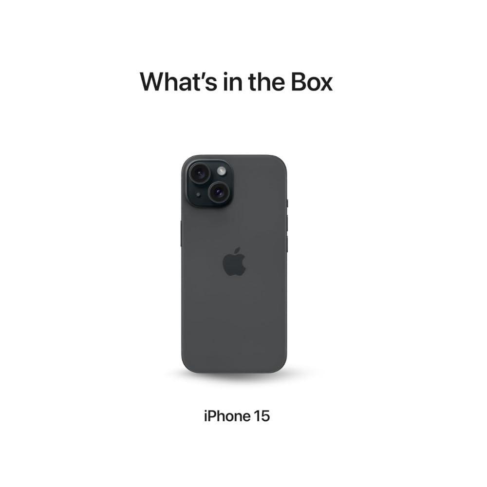 Apple iPhone 15, 128GB, Black - Unlocked (Renewed Premium) - Image 4