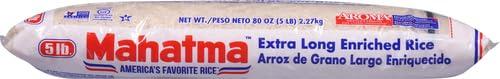 Mahatma Extra-Long-Grain Rice 5-Pound Rice Bag, Gluten-Free and Non-GMO White Bulk bag, 1 Bag of - Image 10