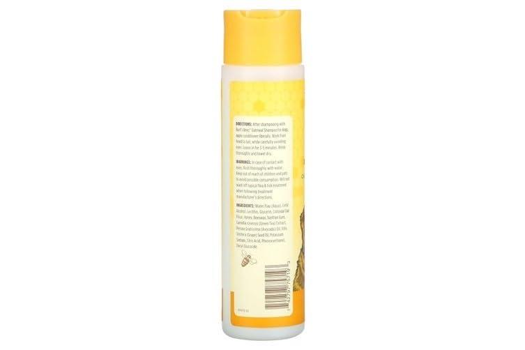 Burt's Bees for Pets Oatmeal Dog Conditioner with Colloidal Oat Flour and Honey, 95% Natural Origin Formulas, Gentle Dog Conditioner, Best Dog Conditioner for Itchy Dogs, 10 oz - Image 2