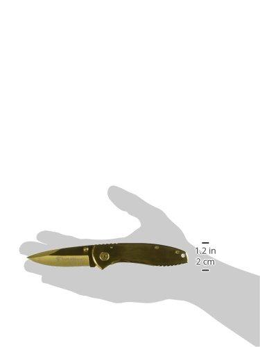 Smith & Wesson Executive CK110GL 6.8in High Carbon S.S. Folding Knife with 2.8in Drop Point Blade and Aluminum Handle for Outdoor, Tactical, Survival and EDC - Image 3