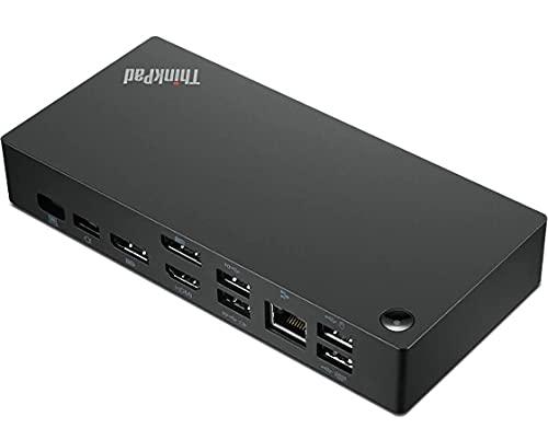 Lenovo ThinkPad USB Type-C Dock Gen 2 with 4K (40AY0090US) + ZoomSpeed HDMI Cable (with Ethernet) + ZoomSpeed DisplayPort Cable + Starter Bundle - Image 3
