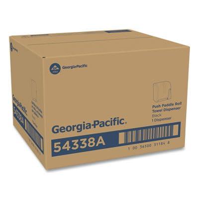 Georgia-Pacific Push Paddle Roll Paper Towel Dispenser by GP PRO, 54338A, Black - Image 5