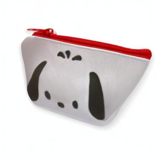 Sanrio Pochacco Face Boat Type Cosmetics Small Pouch Bag 4.3 in (W) × 3 in (H) × 2 in (D) - Image 8