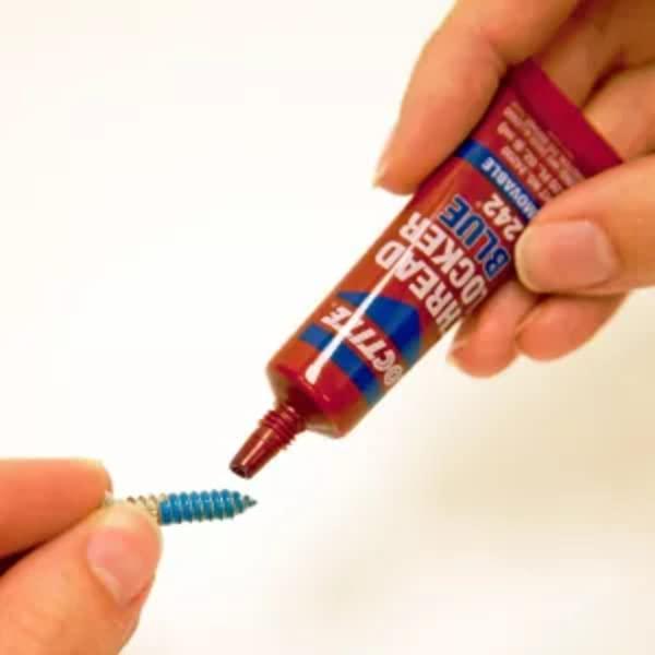 Loctite Threadlocker Blue 242 - Removable Thread Lock Glue for Nuts, Bolts, & Fasteners, Medium Strength Screw Glue to Prevent Loosening & Corrosion - 6 ml, 1 Pack - Image 7